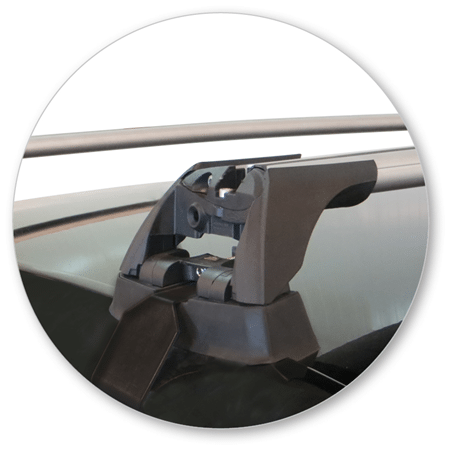 Yakima K776Y-S26YB Black Flush End Bar