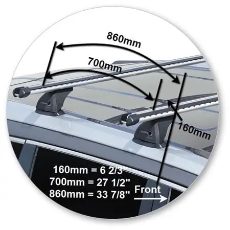 Yakima K779-T17Y Heavy Duty Bar