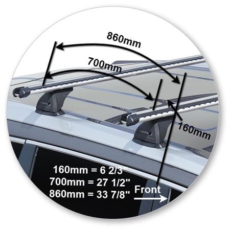 Yakima K779-T17Y Heavy Duty Bar