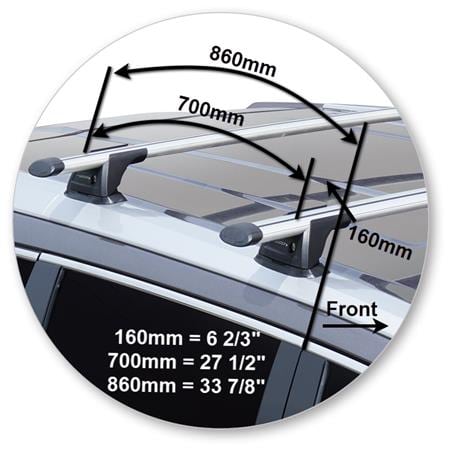 Yakima K779Y-S17YB Black Through Bar