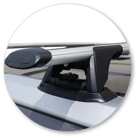 Yakima K779Y-S17Y Aero Through Bar Silver