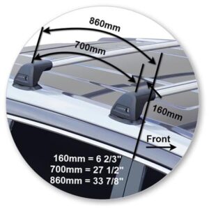 Yakima K779Y-S27YB Black Flush End Bar - Image 4