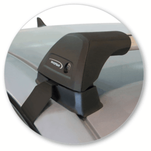 Yakima K781W-S25YB Black Flush End Bar - Image 3