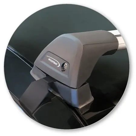 Yakima K781W-S26YB Black Flush End Bar