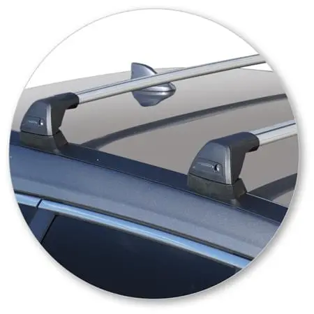 Yakima K785-S24Y Flush End Bar Silver