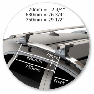 Yakima K794Y-S16YB Through Bar - Black - Image 4