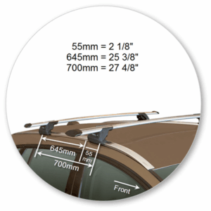 Yakima K794Y-S17YB Black Through Bar - Image 4