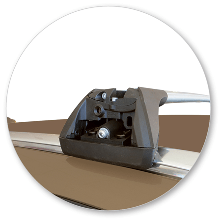 Yakima K794Y-S25YB Black Flush End Bar