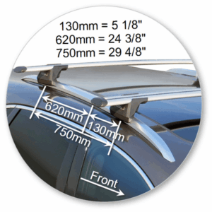 Yakima K812Y-S17YB Black Through Bar - Image 4