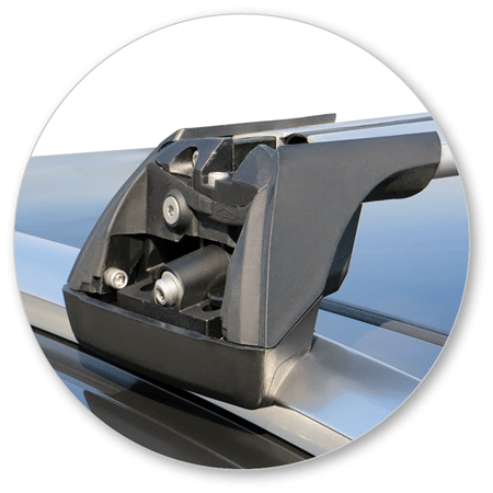 Yakima K812Y-S25YB Black Flush End Bar