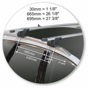 Yakima K829Y-S17YB Black Through Bar - Image 4