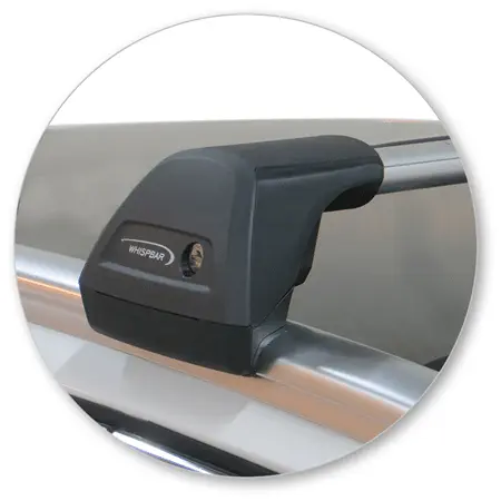 Yakima K829Y-S27YB Black Flush End Bar