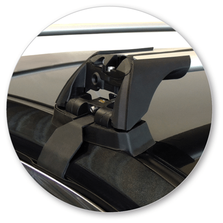 Yakima K832Y-S6YB Black Flush End Bar