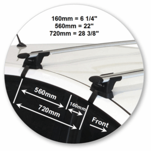 Yakima K848Y-S16YB Through Bar - Black - Image 4