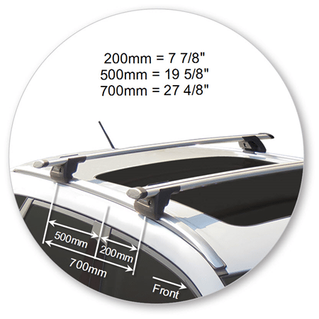 ProRack K864-S16 Aero Bar Silver