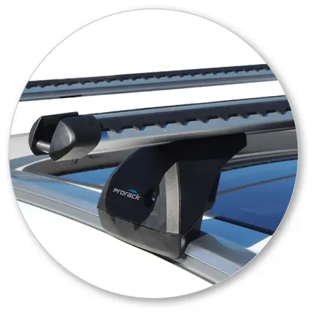 ProRack K864-T16 Heavy Duty Bar Silver