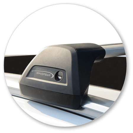 Yakima K864Y-S25Y Flush End Bar Silver