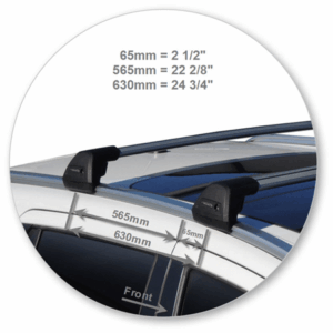 Yakima K864Y-S5YB Black Flush End Bar - Image 4