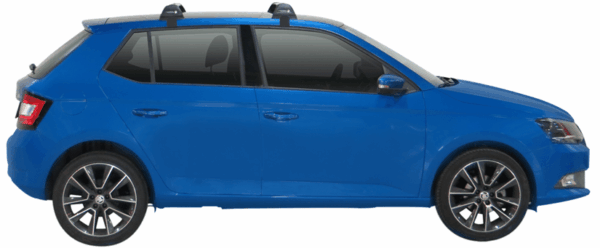 Yakima K891W-S5YB Black Flush End Bar