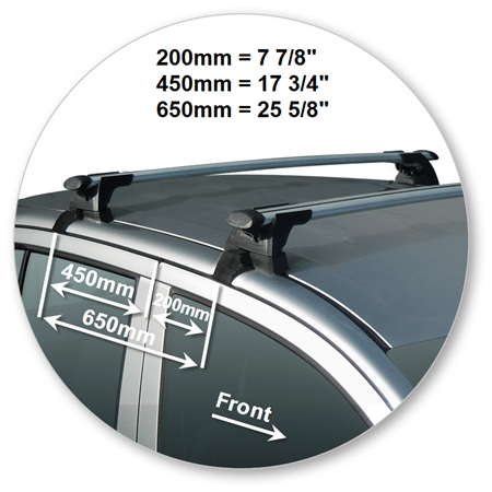 Yakima K899Y-S15YB Black Through Bar