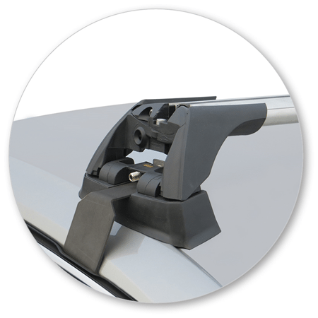 Yakima K901W-S26YB Black Flush End Bar