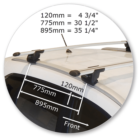 K1129-S17 Prorack Aero Through Bar