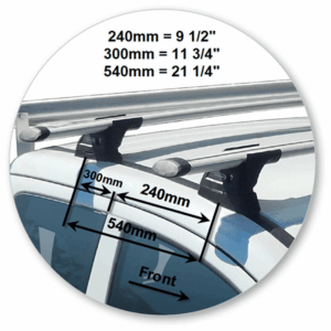 Yakima K927Y-S17YB Black Through Bar - Image 4