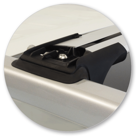 Yakima K944-S45Y Silver Rail Bar