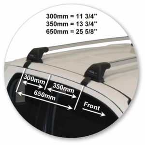 Yakima K954Y-S6YB Black Flush End Bar - Image 4