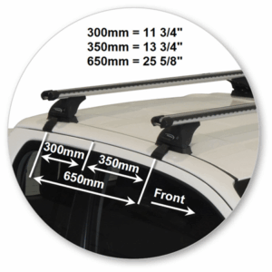 ProRack K954-T16 Heavy Duty Bars Silver - Image 4