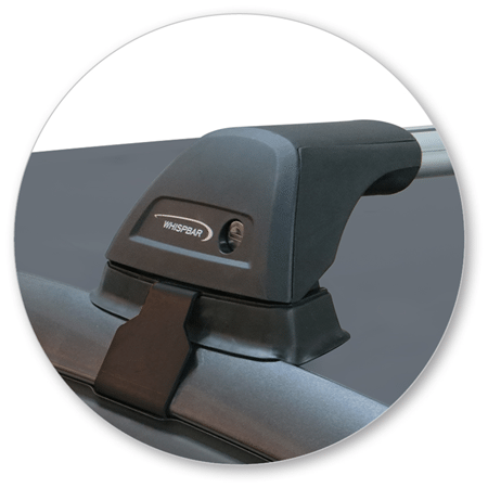 Yakima K976Y-S25YB Black Flush End Bar