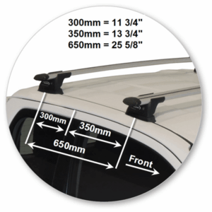 Yakima K991W-S16YB Through Bar - Black - Image 4