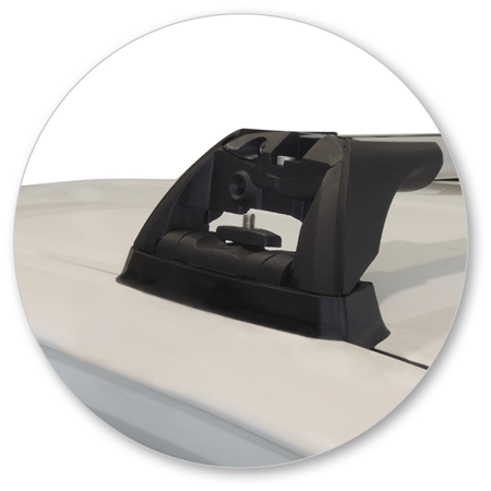 Yakima K991W-S6YB Black Flush End Bar