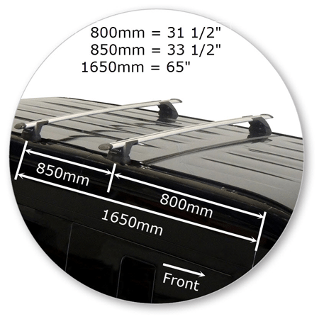 Yakima K998Y-S16YB Through Bar - Black