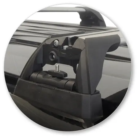 Yakima K998Y-S6YB Black Flush End Bar
