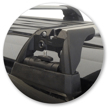 Yakima K998Y-S6YB Black Flush End Bar