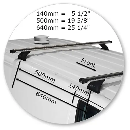 Prorack K999-T18 Heavy Duty Bar