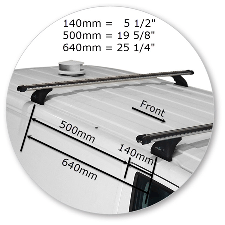 Prorack K999-T18 Heavy Duty Bar