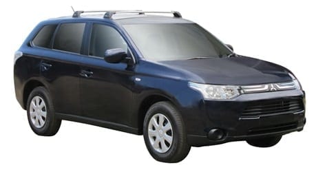 Mitsubishi Outlander Wagon 2012 - Black Esteem Deploy Safe