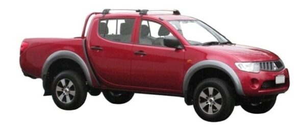 Mitsubishi Triton Double Cab 2006 - 2014 Outback Canvas Charcoal Deploy Safe