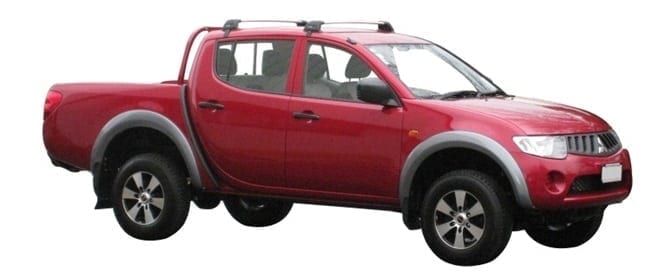 Mitsubishi Triton Double Cab 2006 - 2014 Outback Canvas Charcoal Deploy Safe - Image 1