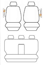 Mitsubishi Triton Double Cab 2015 Outback Canvas Black Deploy Safe