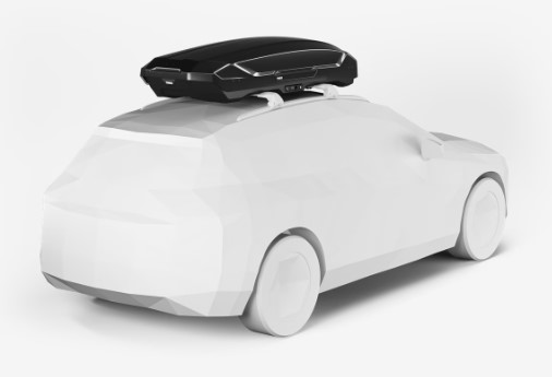 Thule Motion 3 (XL) 500 Litre Black Gloss