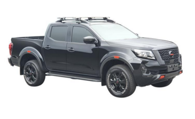 Prorack K932-S17 Aero Bars Silver Raised Rails - Image 1