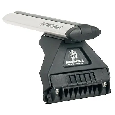 Rhino Rack RL110 Gutter Leg & Vortex Bar Black