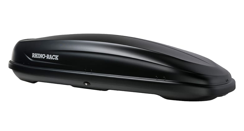 Rhino-Rack MasterFit Roof Box 370L (Black) - Image 1