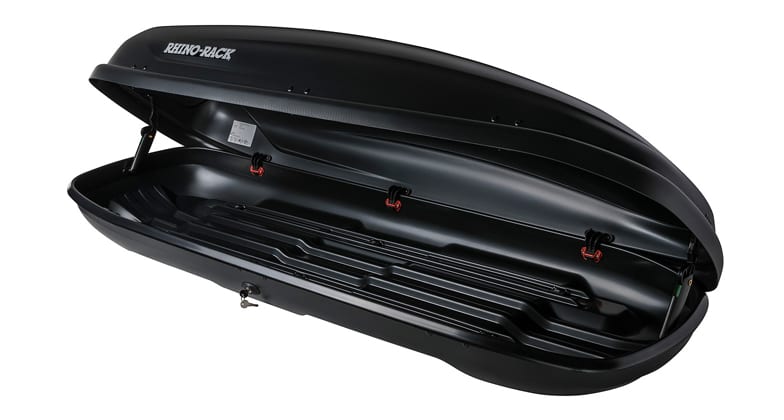 Rhino-Rack MasterFit Roof Box 370L (Black) - Image 2