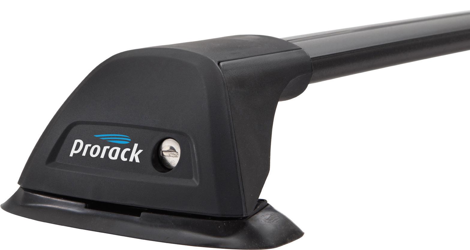 Prorack S25 Flush End Aero Bar Black - Image 1