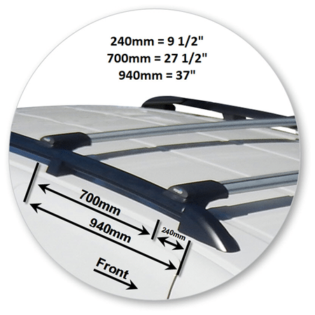 Yakima S44YB Roof Rack (Black)