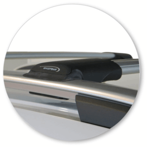 Yakima S55Y Rail Bar Roof Rack Silver - Image 3